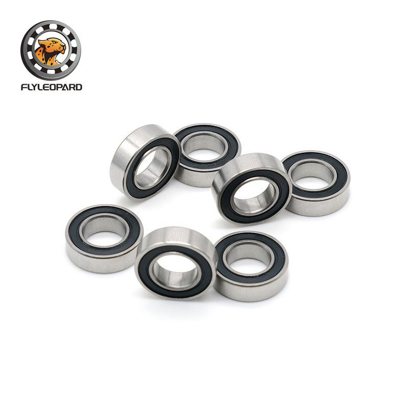 In-stock 6900 2RS Thin-walled Deep Groove Ball Bearing, 10x22x6, High-speed Motor Bearing with Blue Rubber Seal.
