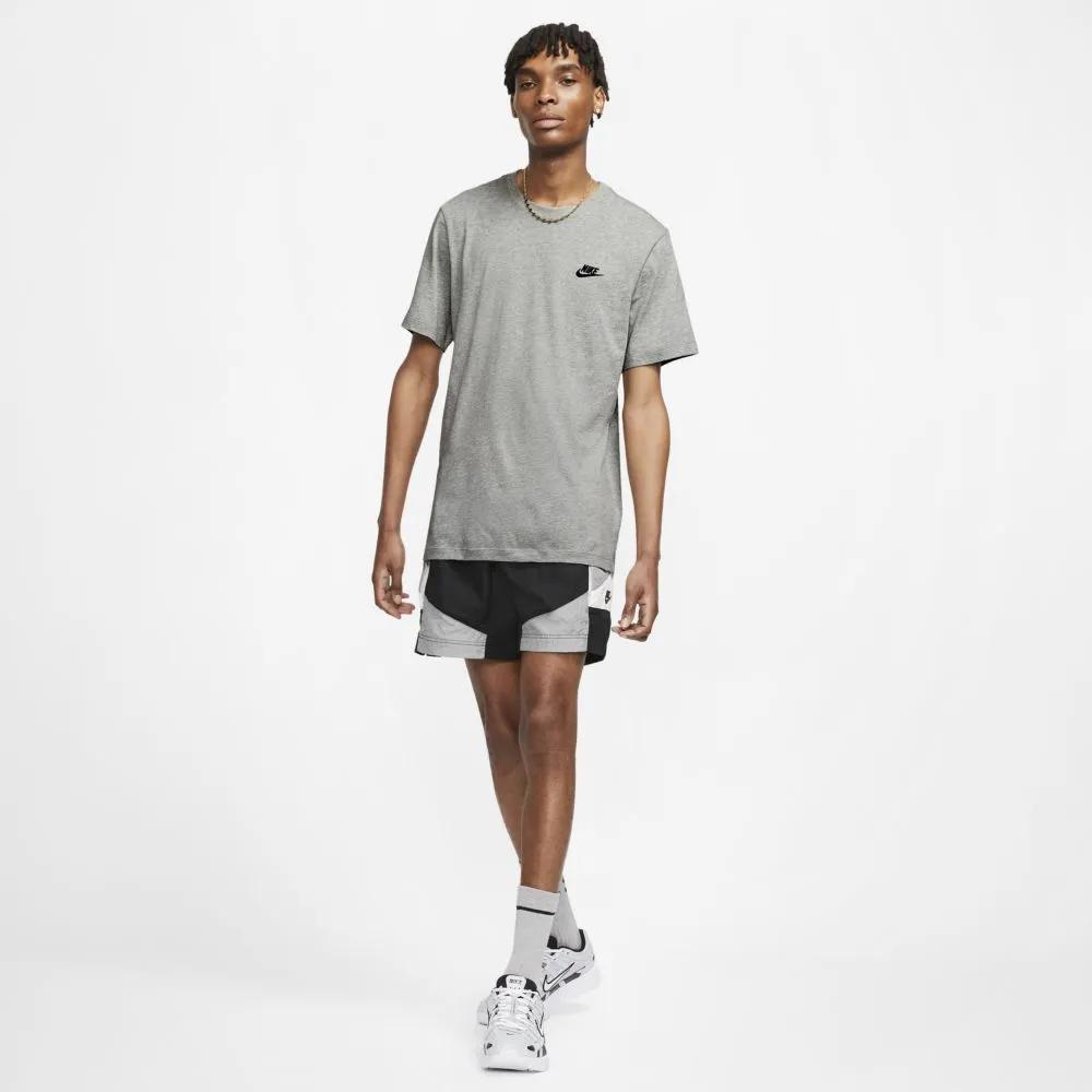 Nike Sportswear T Shirt Men's Dark Gray (Unisex) T-Shirts AR4997 | Dark Grey Heather