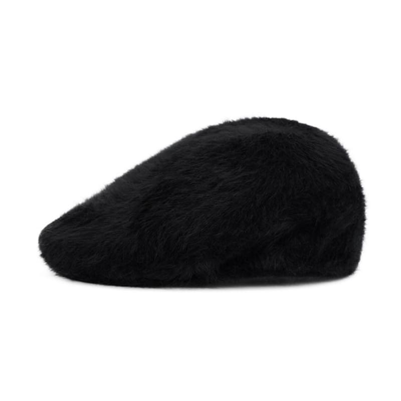 VARZAR VA Studded Angora Hunting Cap Black