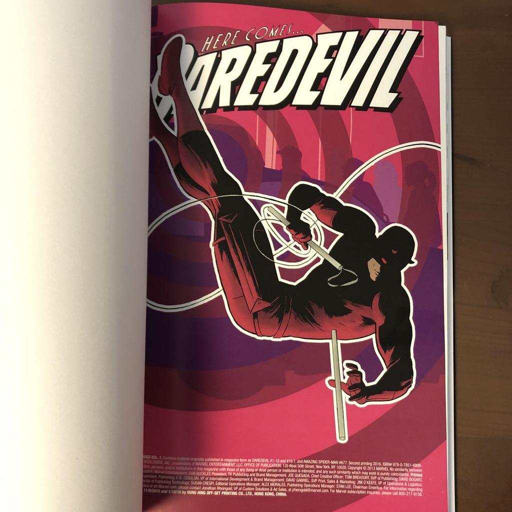 [USED] Daredevil by Mark Waid - Volume 1 (English Book)