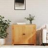 Cabinet with Storage Brown 78 x 50 x 70 cm Solid Oak
