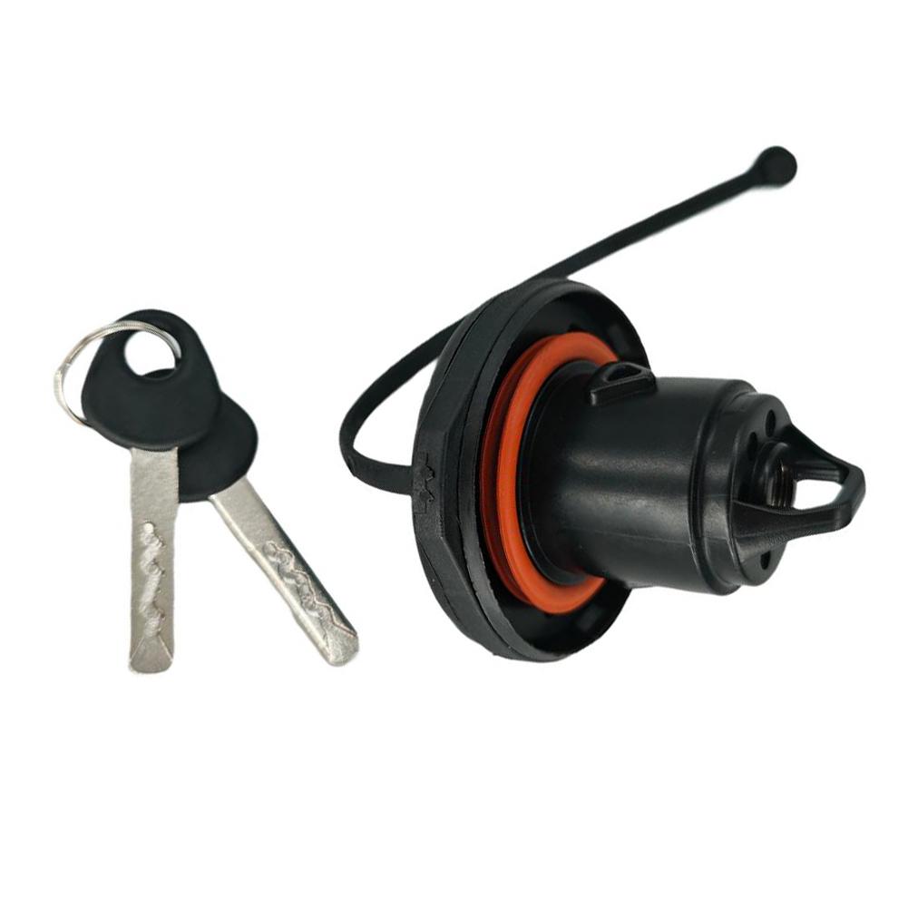 Fuel Tank Cap with Lock and 2 Keys for Fiat 500 Grande Punto For EVO 71802520 OEM ABS Part for Secure Fuel Tank Access China Mainland