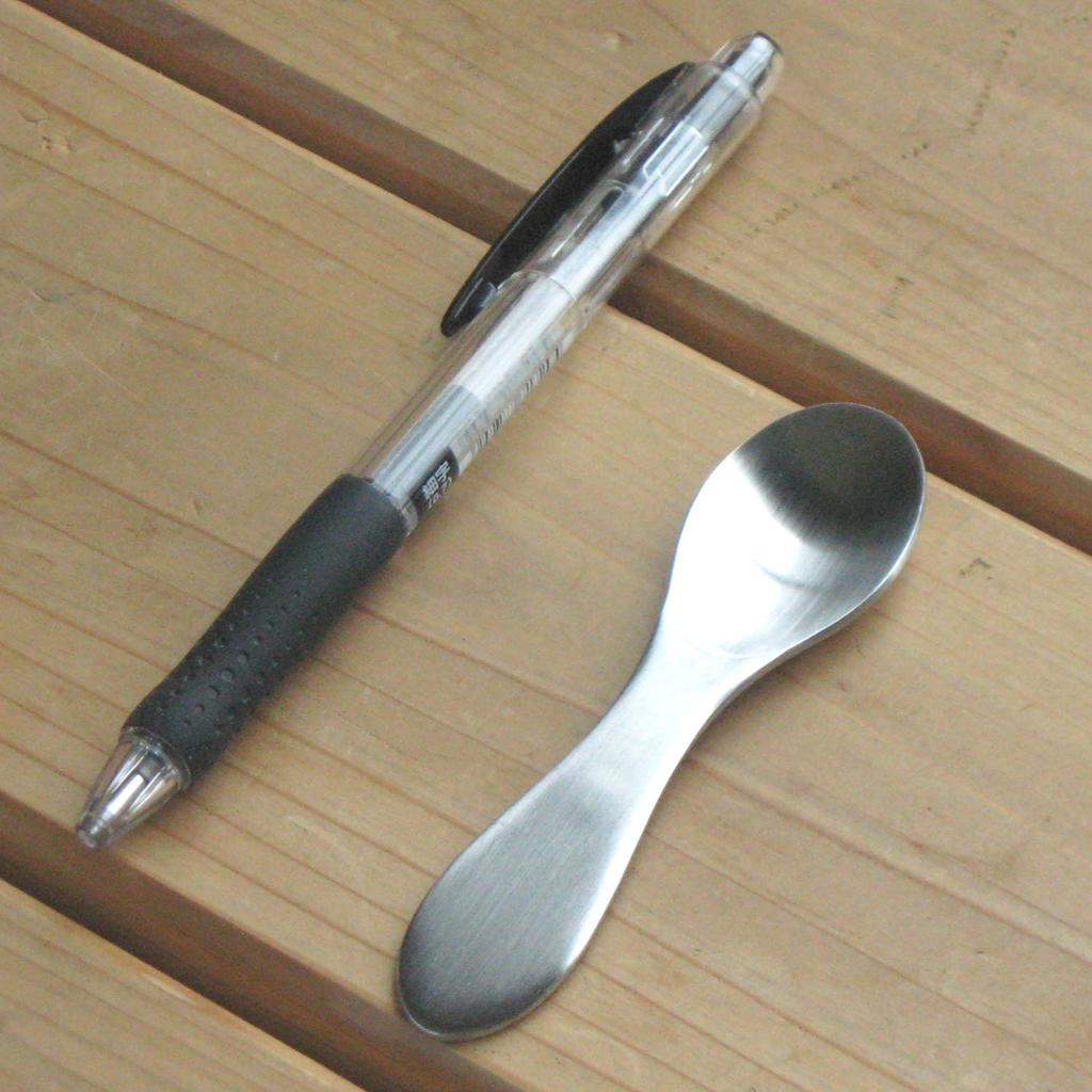 Nagao Caviar Spoon Stainless Set of Made In Japan Petite, 18-8 Steel, 2,