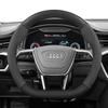 Suitable for d111 Suede Matte Carbon Fiber Texture Steering Wheel Cover Suitable for R4 B8 A3 8P B6 B7 A6 C6 A1 A5 8L Tt C5 B5 111d