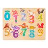 Early Childhood Education Capital Letter Matching Puzzle Baby Learning Digital Calculation Hand Grasping Puzzle Board Educational Toy