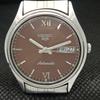 USED VINTAGE SEIKO 5 AUTO 6309A JAPAN MENS D/D BROWN WATCH 608g-a316372-2 SKU608g-a316372