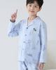 Lulu Niu Boys' Pure Cotton Spring/Autumn Pajamas - Long Sleeve Homewear for Kids, 2025 Collection