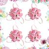 4Pcs Wedding Wrist Flower Brooch Silk Artificial Flower Decor for Bride Bridal Party Dance Wedding Photos Outdoor Ceremony Noble