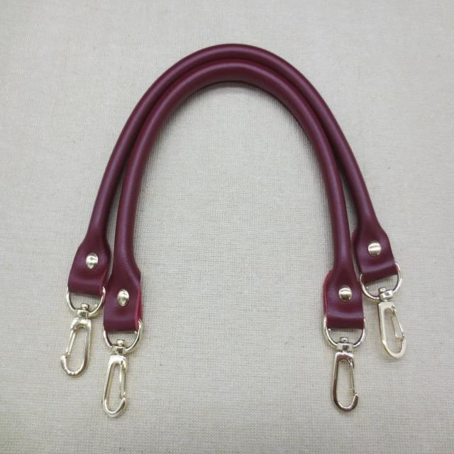 2 Peças Alça de Bolsa de Couro Feminina Cor Sólida Substituição DIY Cinto Portátil Fivela de Metal Acessórios para Bolsa Alças para Bolsa de Mão 40CM