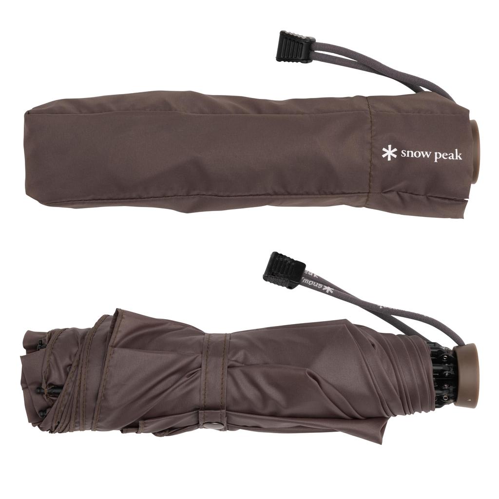 Snow Peak UL Paraplu Unisex Opvouwbaar Compact UG135GY, Paraplu, Lichtgewicht,