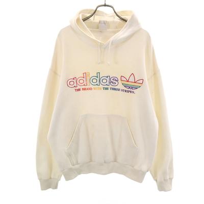 Adidas 80s Vintage Made by Descente Trefoil Logo Long Sleeve Sweatshirts Men's Used