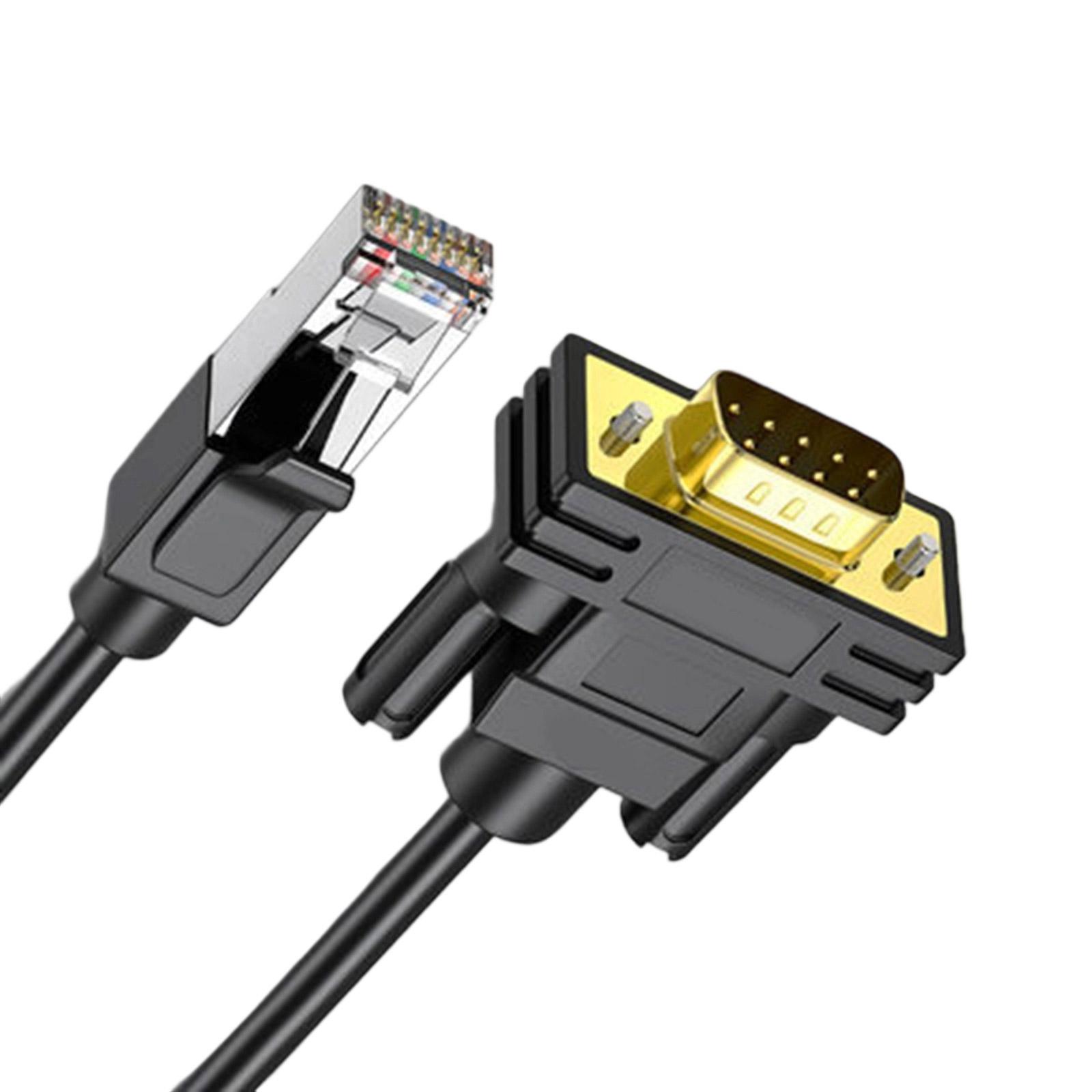 

Double Shielded RJ45 To RS232 Console Cable 4.92Ft For Stable Signal Transmission In Networking
