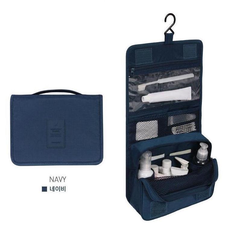 Korean Style Waterproof Hanging Toiletry Bag for Men and Women