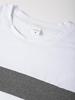 Plus Size Men's Color Block Crew Neck Long Sleeve Autumn/Winter Base Layer Pullover T-Shirt