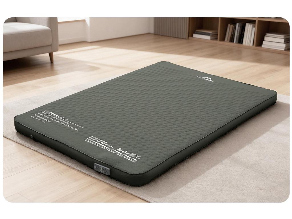 Telescopic Inflatable Bed with Pump - Quick Inflation Folding Mattress for Camping & Home.
