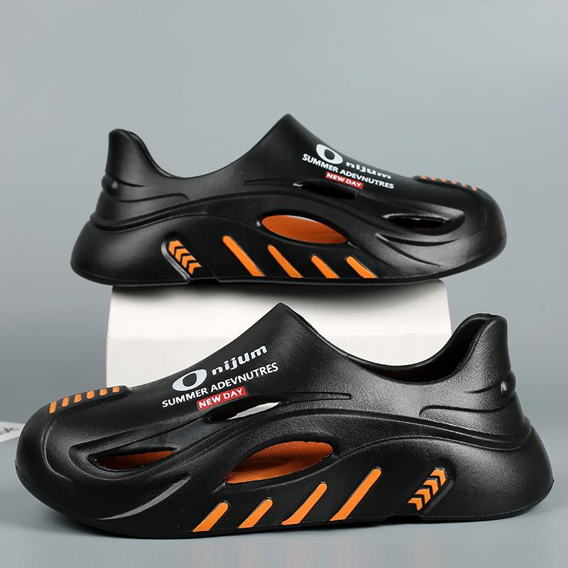 

Модные мужские уличные сандалии, шлепанцы, пляжные удобные шлепанцы, мягкие сабо из ЭВА, мужская повседневная обувь, обувь для воды, мужские пляжные сандалии