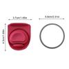 Water Bottle Silicone Stopper 6X Replacement Stoppers With 4 Sealing Rings Water Bottle Top Lid Gasket For 19oz 24oz 32oz 40oz