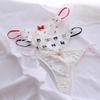 Strawberry Cherry Milk Silk Low-Rise Seamless T-String Panties - Cute & Sexy Women's Underwear