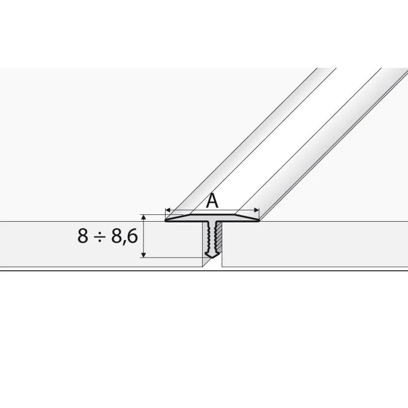 A54 Anode Silver Strip 100cm