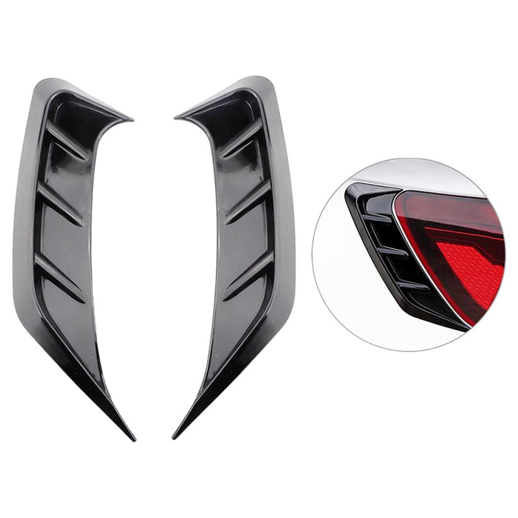 2Pcs Car Headlight Eyebrow Stickers Self Adhesive Taillamp Decoration Headlamp Eyebrow Cover for Auto Vehicle Automotive