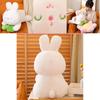 New Bunny Plush Toy Doll Soft And Fluffy Lotus Seat Cushion Sitting Rabbit Ideal Gift For Kids Bunny Plush)
