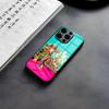 Coque de téléphone JoJo's Bizarre Adventure Pour IPhone 17 Air 16 E Pro Max 15 14 13 Mini 12 Pro 11 Max Plus Housse en Verre Noir