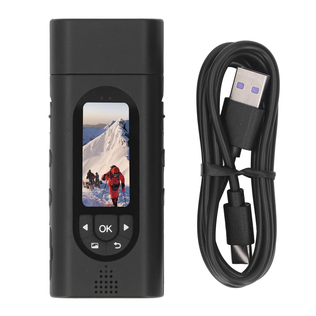 Body Worn Camera with 1.47in Color Screen IP65 Water Resistant Motion Detection 1080P Wearable