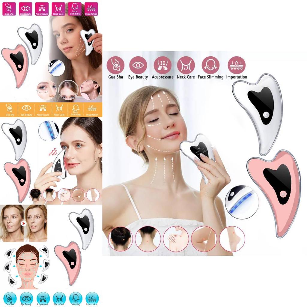 Compact And Portable Face Microcurrent Device For Lymphatic Drainage And Beauty Treatments