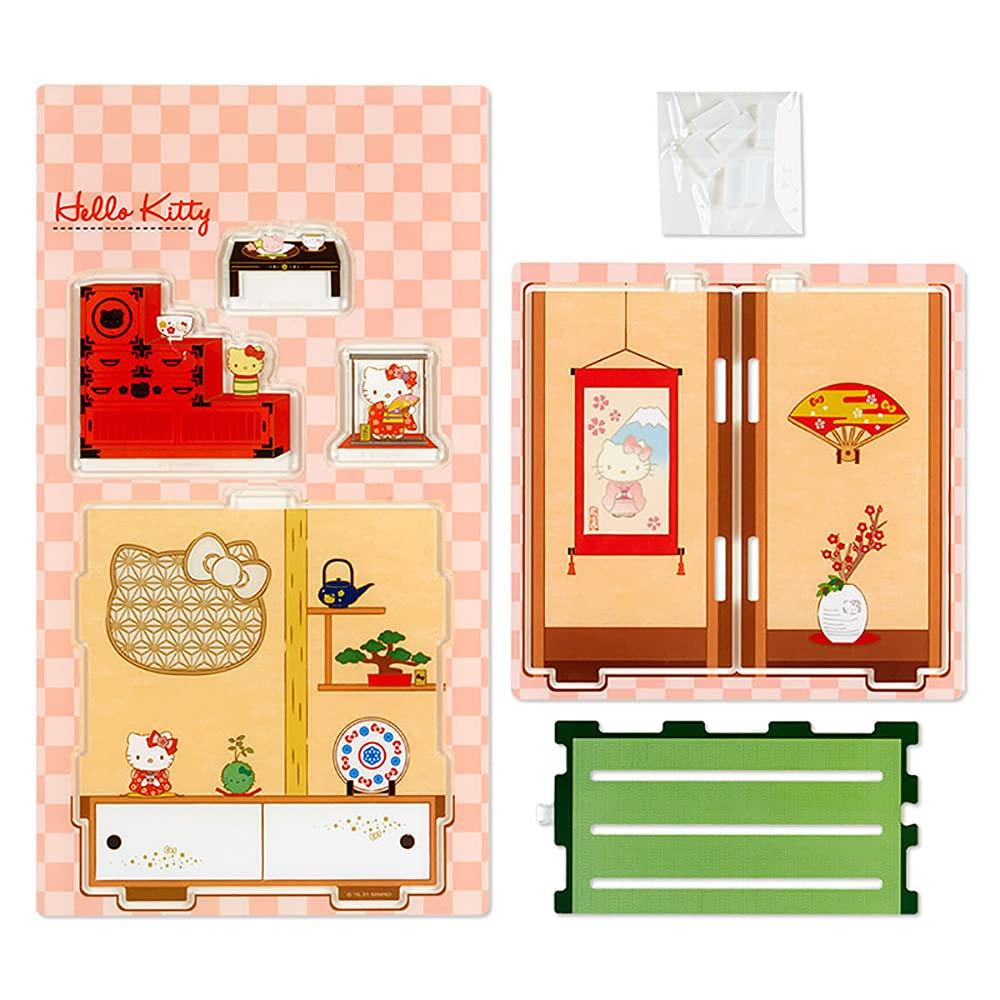 Sanrio Hello Kitty Acrylic Stand Room Japanese Style 868779 (Enjoy Idol)