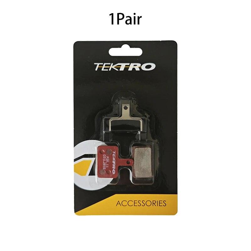 TEKTRO Disc Brake Pads P20.11 E10.11 MTB Brake Pads Mountain Road Foldable Bicycle Less Noise Resin Pads P20 1 Pair