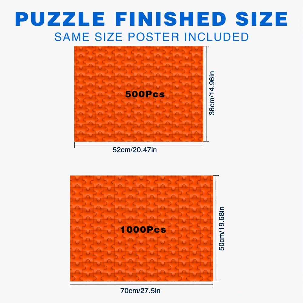 A 1000pcs Jigsaw Puzzle Featuring Natural Landscapes, Animal Farms, Creative Famous Paintings