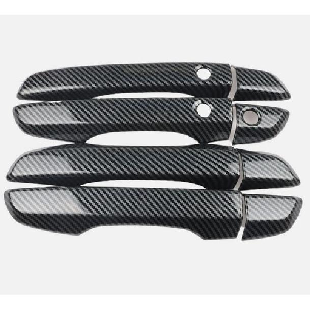 Carbon Fiber Door Handle Cover Trim For Honda Civic 10th 2016- Accessories