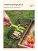 Kids' Wooden Sandbox and Water Play Outdoor Toys