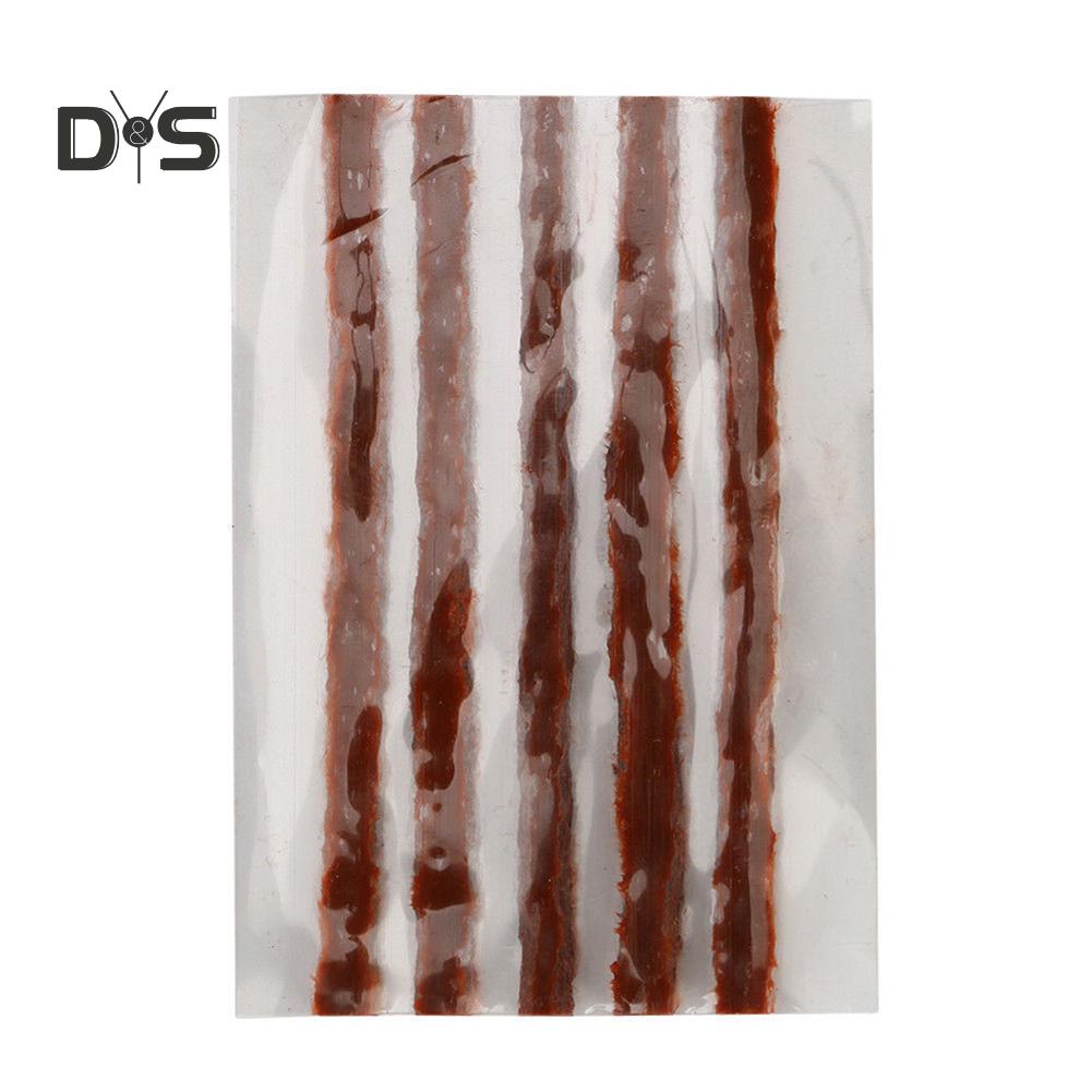 DYS Auto Shop 10Pcs/lot Car Motorcycle Tire Repair Strip Seal Patch Tyre Maintenance Recovery