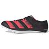 Adizero Finesse Abrasion Resistant Coverage Low Top Running Shoes Men's Black Red EG6192