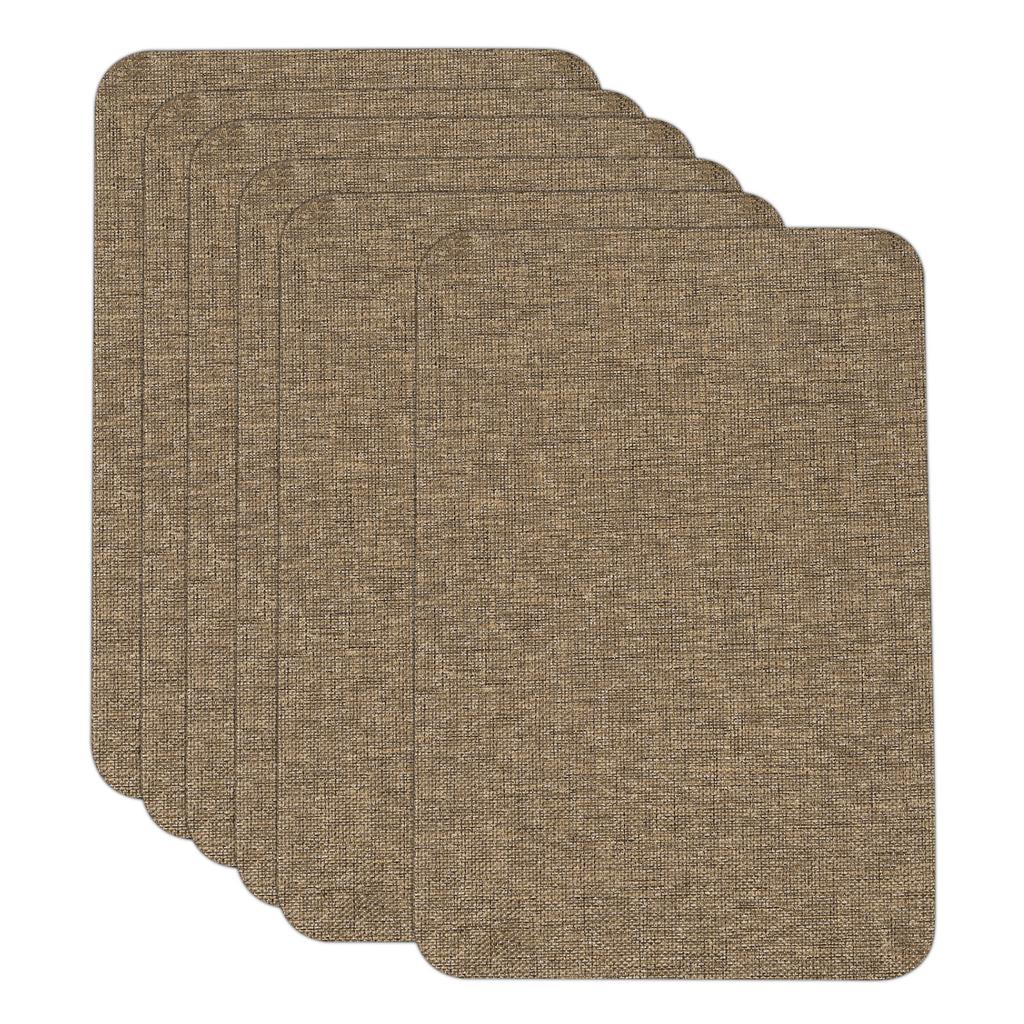 6 Stück Reparaturflicken Selbstklebend Leinenstoffflicken Sofastoff-Reparaturflicken für Möbel Sofa-Reparatur Kleiderreparatur