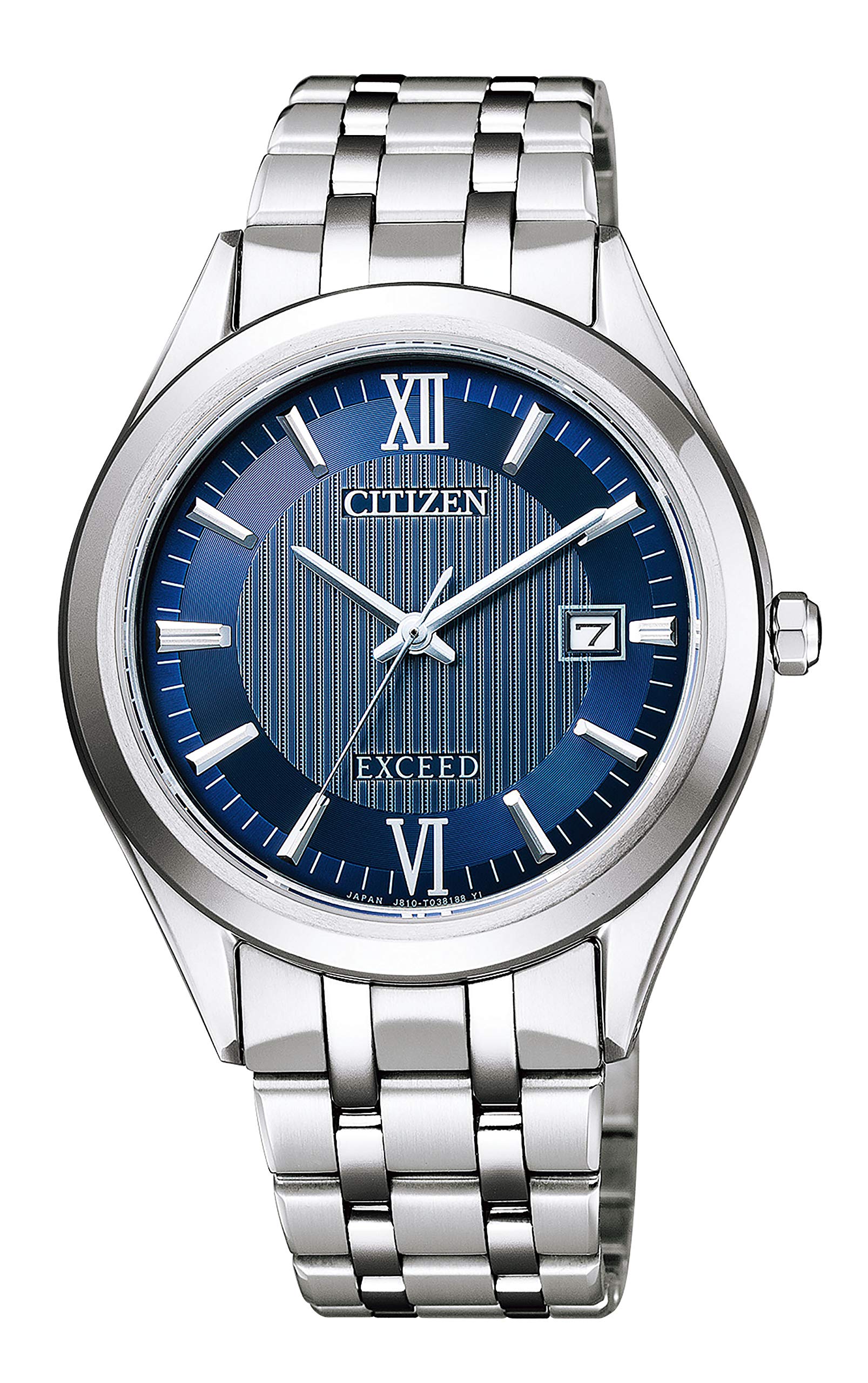 

Watch Exceed Pair Model Super Titanium Silver [Citizen] Eco-Drive AW1001-58L Men s