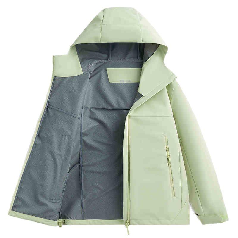 Woodpecker Women's Spring Blue Windbreaker 2025: Small, Windproof, Waterproof Casual Jacket