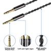 Linkidea Upgrade 6N Audio Cable for HIFIMAN Edition and DENONs XLR to Dual Male Replacement Headphone Cord XS, SUNDARA, Arya, HE400SE, Ananda,
