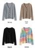 Women's 100% Pure Cashmere V-Neck Cardigan - New Fashion, Casual Knit Sweater Coat