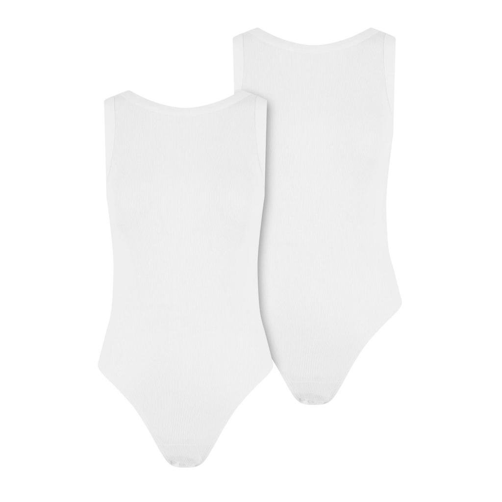Urban Classics Womens/Ladies Tank Ribbed Bodysuit (Pack of 2)