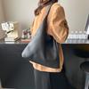 Large Capacity Casual Handbag Bag Women's Trendy Texture Shoulder Bag Lazy Style Fashion Underarm Tote Bag