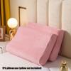 Skin-Friendly Soft Milk Velvet Pillow Case Comfortable Warm Pillow Cover Solid Color Memory Neck Pillow Pillowcase Pillow