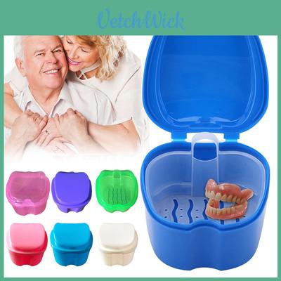 Denture Bath Box Durable And Convenient Storage