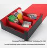 Four-Row PU Leather Pickup Box for 3000+ Yu-Gi-Oh! MTG TCG Cards