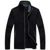 Winter Dicke Herren Strickpullover Mantel Off White Langarm Strickjacke Fleece Full Zip Männlich Kausal Plus Size Kleidung für den Herbst