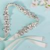 High-End Rhinestone Belt: Elegant Bridal and Evening Gown Waist Accessory