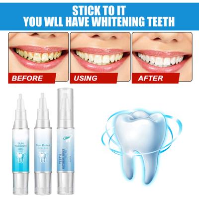 4ML Teeth Cleaning Gel Pen Gum Protection Repair Dental Gel Enamel Safe Teeth Plaque Stain Removal Oral Care Dental Cleaning Gel