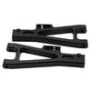 2Pcs Front Rear Lower Swing Arms Aluminum Alloy Lower Suspension Arm for JLB 1 10 Car Truck SeriesBlack