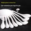 Jingyu Melamine Long-Handle Fishtail Soup Spoon